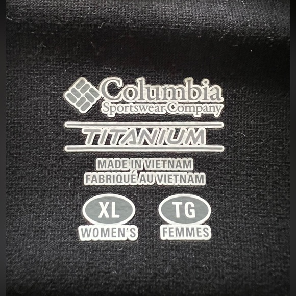 COLUMBIA Black Jacket size XL - Picture 4 of 5
